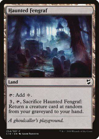 Haunted Fengraf [Commander 2018] - Destination Retro