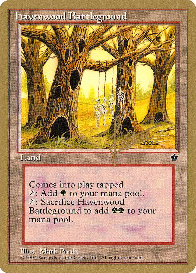Havenwood Battleground (Bertrand Lestree) [Pro Tour Collector Set] - Destination Retro