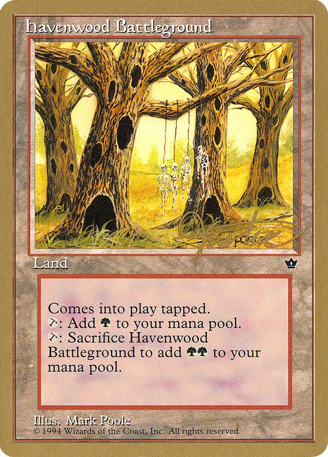 Havenwood Battleground (Mark Justice) [Pro Tour Collector Set] - Destination Retro