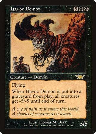 Havoc Demon [Legions] - Destination Retro