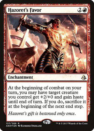 Hazoret's Favor [Amonkhet Promos] - Destination Retro