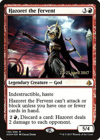Hazoret the Fervent [Amonkhet Promos] - Destination Retro