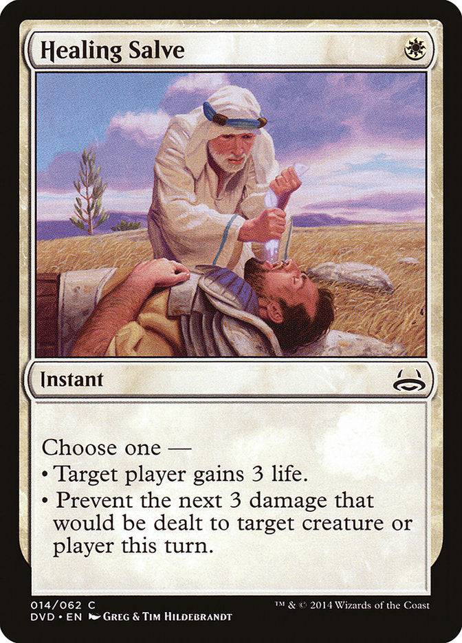 Healing Salve (Divine vs. Demonic) [Duel Decks Anthology] - Destination Retro