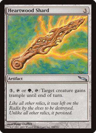 Heartwood Shard [Mirrodin] - Destination Retro