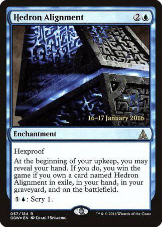 Hedron Alignment [Oath of the Gatewatch Promos] - Destination Retro