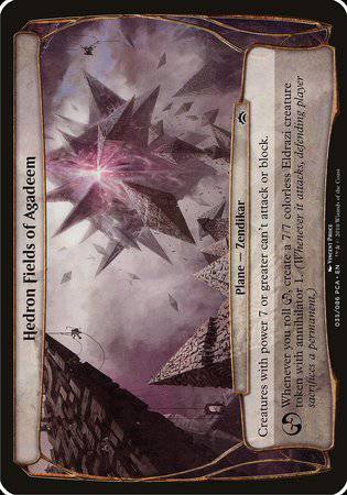 Hedron Fields of Agadeem (Planechase Anthology) [Planechase Anthology Planes] - Destination Retro