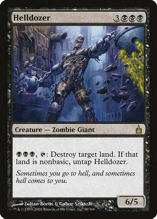Helldozer [Ravnica: City of Guilds] - Destination Retro