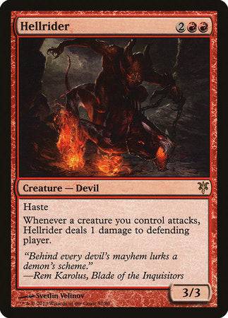 Hellrider [Duel Decks: Sorin vs. Tibalt] - Destination Retro