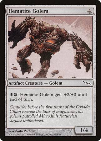 Hematite Golem [Mirrodin] - Destination Retro
