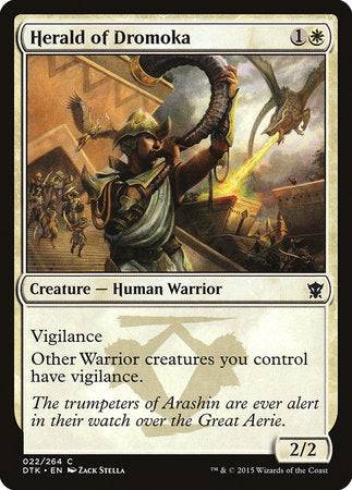 Herald of Dromoka [Dragons of Tarkir] - Destination Retro