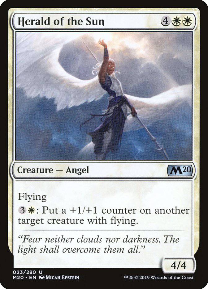 Herald of the Sun [Core Set 2020] - Destination Retro
