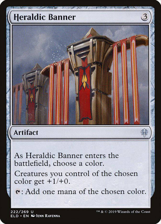 Heraldic Banner [Throne of Eldraine] - Destination Retro