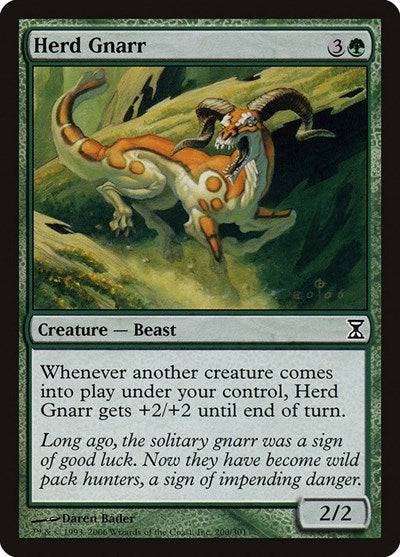 Herd Gnarr [Time Spiral] - Destination Retro
