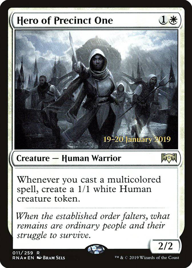 Hero of Precinct One [Ravnica Allegiance Prerelease Promos] - Destination Retro