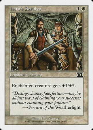 Hero's Resolve [Classic Sixth Edition] - Destination Retro