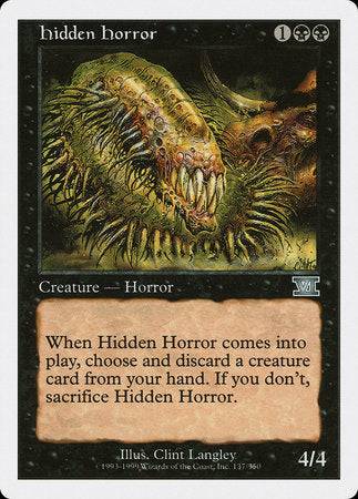 Hidden Horror [Classic Sixth Edition] - Destination Retro