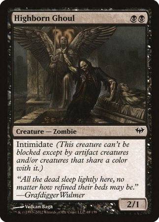 Highborn Ghoul [Dark Ascension] - Destination Retro