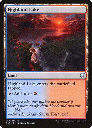 Highland Lake [Commander 2019] - Destination Retro