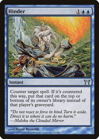 Hinder [Champions of Kamigawa] - Destination Retro
