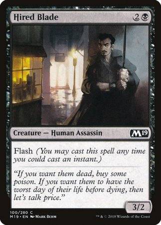 Hired Blade [Core Set 2019] - Destination Retro