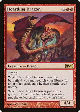 Hoarding Dragon [Magic 2011] - Destination Retro