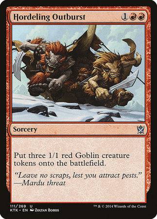 Hordeling Outburst [Khans of Tarkir] - Destination Retro