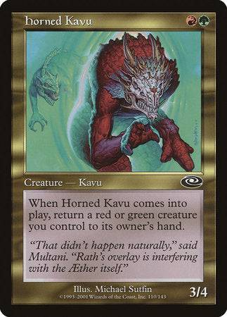 Horned Kavu [Planeshift] - Destination Retro