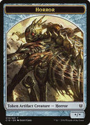 Horror // Thopter Double-sided Token [Commander 2016 Tokens] - Destination Retro