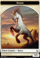 Horse // Zombie Double-sided Token [Hour of Devastation Tokens] - Destination Retro