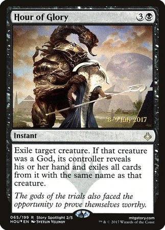 Hour of Glory [Hour of Devastation Promos] - Destination Retro