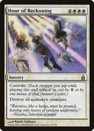 Hour of Reckoning [Ravnica: City of Guilds] - Destination Retro