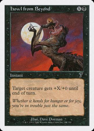 Howl from Beyond [Seventh Edition] - Destination Retro