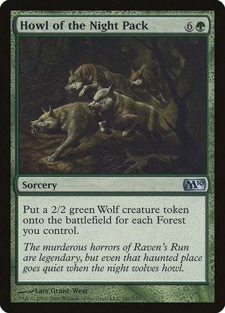 Howl of the Night Pack [Magic 2010] - Destination Retro
