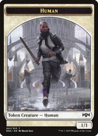 Human Token [Ravnica Allegiance Tokens] - Destination Retro