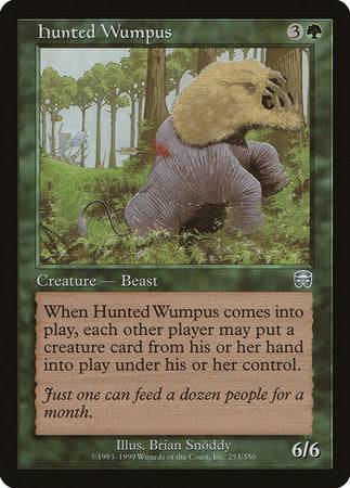 Hunted Wumpus [Mercadian Masques] - Destination Retro