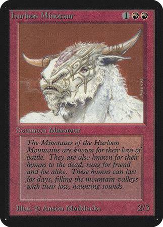 Hurloon Minotaur [Limited Edition Alpha] - Destination Retro