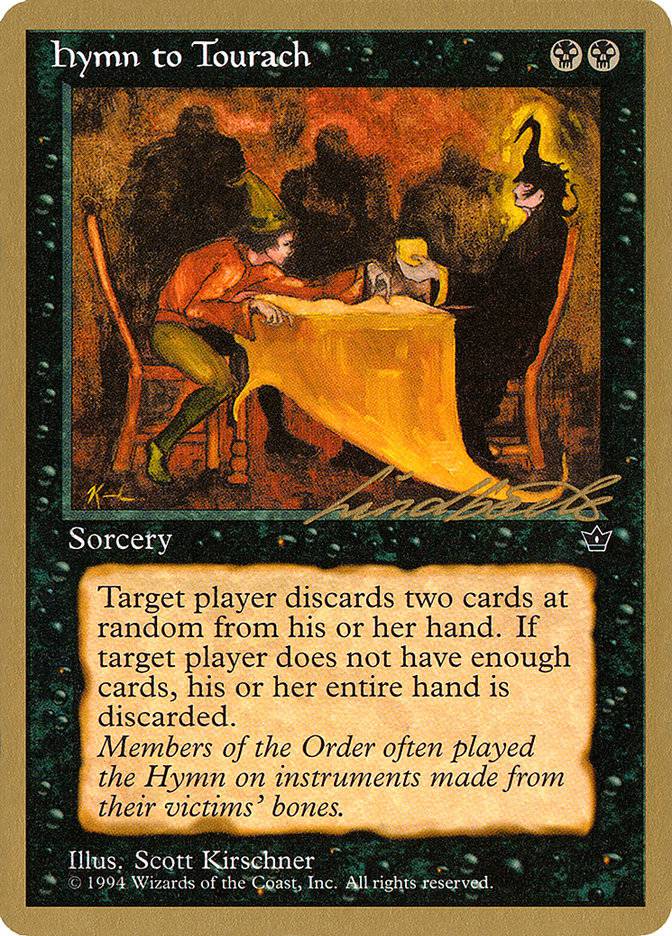 Hymn to Tourach (Table) (Leon Lindback) [Pro Tour Collector Set] - Destination Retro
