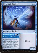 Hypnotic Sprite // Mesmeric Glare [Throne of Eldraine] - Destination Retro