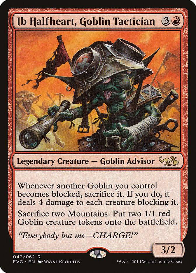 Ib Halfheart, Goblin Tactician (Elves vs. Goblins) [Duel Decks Anthology] - Destination Retro