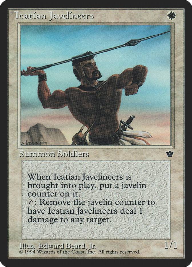 Icatian Javelineers (Edward P. Beard, Jr.) [Fallen Empires] - Destination Retro