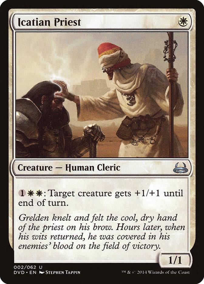 Icatian Priest (Divine vs. Demonic) [Duel Decks Anthology] - Destination Retro