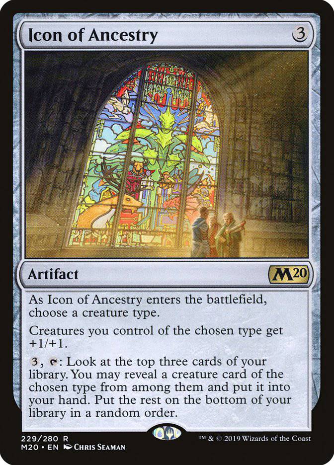 Icon of Ancestry [Core Set 2020] - Destination Retro