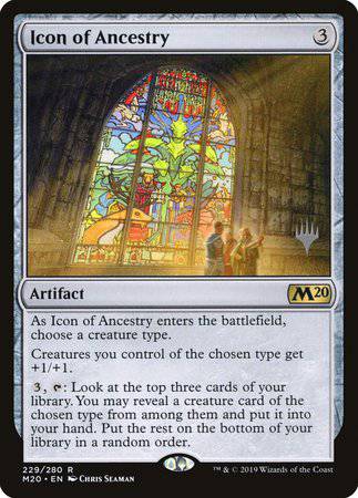 Icon of Ancestry [Core Set 2020 Promos] - Destination Retro