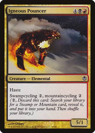 Igneous Pouncer [Duel Decks: Ajani vs. Nicol Bolas] - Destination Retro