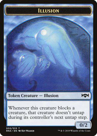 Illusion Token [Ravnica Allegiance Tokens] - Destination Retro