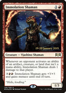Immolation Shaman [Ravnica Allegiance Prerelease Promos] - Destination Retro