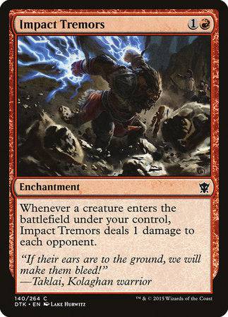 Impact Tremors [Dragons of Tarkir] - Destination Retro