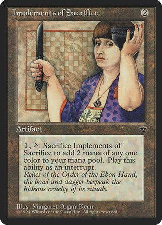 Implements of Sacrifice [Fallen Empires] - Destination Retro