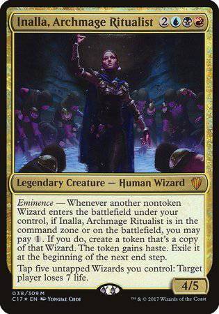 Inalla, Archmage Ritualist (Commander 2017) [Commander 2017 Oversized] - Destination Retro