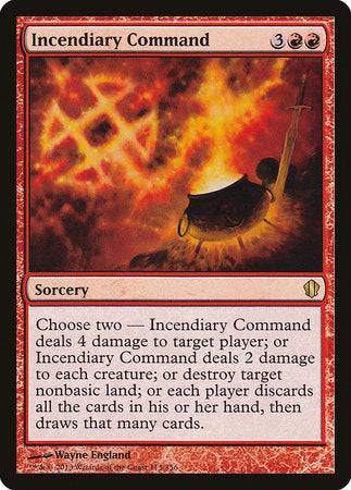 Incendiary Command [Commander 2013] - Destination Retro